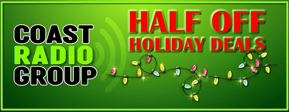 HALF OFF HOLIDAY DEALS